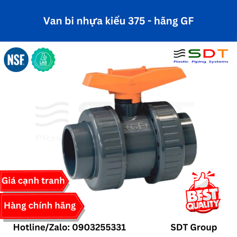 Van bi nhựa kiểu 375 - hãng GF