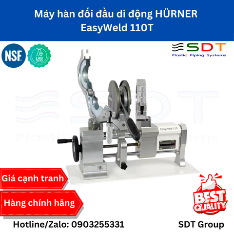 Máy hàn đối đầu di động HÜRNER EasyWeld 110T
