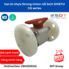 Van bi nhựa Strong Union nối bích SHIEYU - CG series