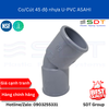 Co/Cút 45 độ nhựa VP-UPVC ASAHI