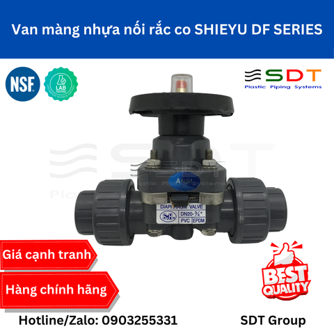 Van màng nhựa nối rắc co SHIEYU DF SERIES
