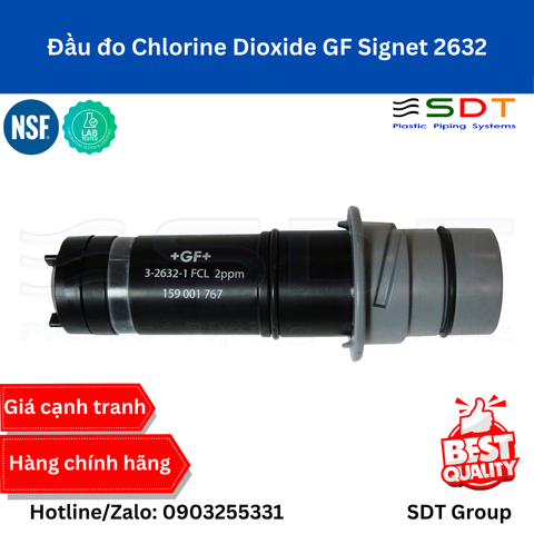 Đầu đo Chlorine Dioxide GF Signet 2632