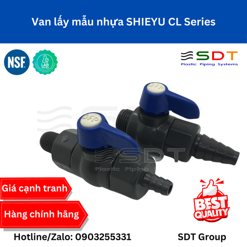 Van lấy mẫu nhựa SHIEYU CL Series