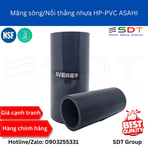 Măng sông/Nối thẳng nhựa HP-PVC ASAHI