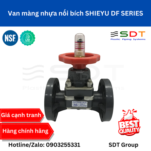 Van màng nhựa nối bích SHIEYU DF SERIES