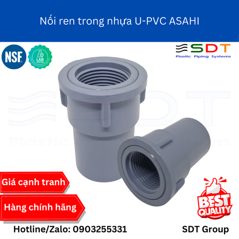 Nối ren trong nhựa VP-UPVC ASAHI