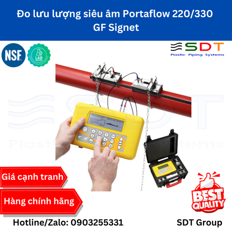 Đo lưu lượng siêu âm Portaflow 220/330 GF Signet