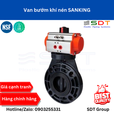 Van bướm khí nén SANKING