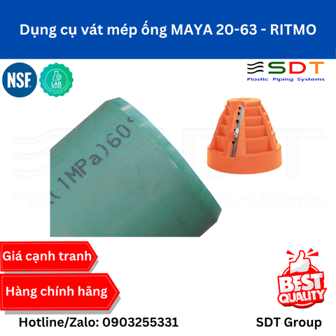 Dụng cụ vát mép ống MAYA 20-63 - RITMO