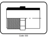 Nối ren trong nhựa ECTFE - code 40.033