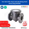 Van một chiều nhựa cánh lật (Swing check valve) SPEARS