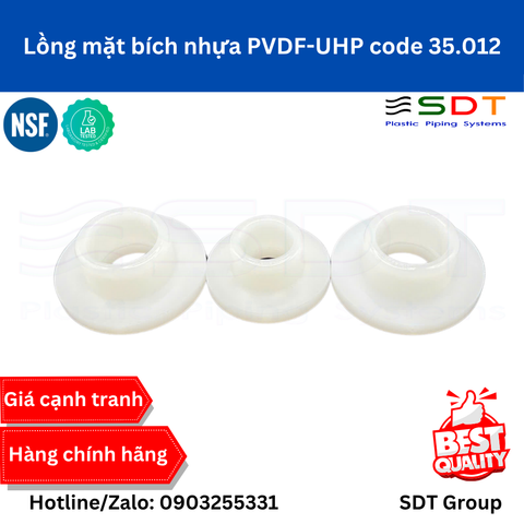Lồng mặt bích nhựa PVDF-UHP code 35.012