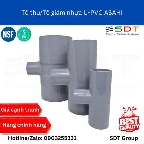 Tê thu/Tê giảm nhựa VP-UPVC ASAHI