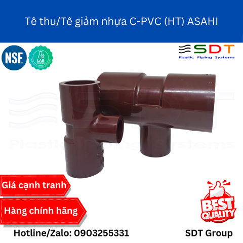 Tê thu/Tê giảm nhựa HT-PVC ASAHI