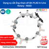 Dụng cụ cắt ống nhựa cỡ lớn PLAS In-Line Rotary - REED