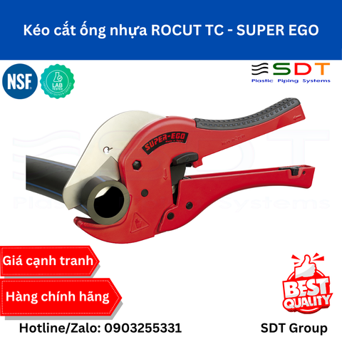 Kéo cắt ống nhựa ROCUT TC - SUPER EGO