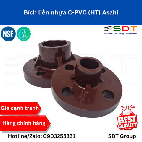 Bích liền nhựa HT-PVC ASAHI