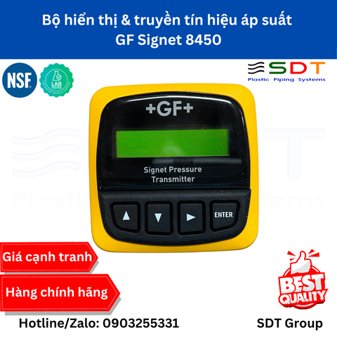 Bộ hiển thị & truyền tín hiệu áp suất GF Signet 8450