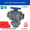 Van bi nhựa 3 cổng Plast-O-Matic