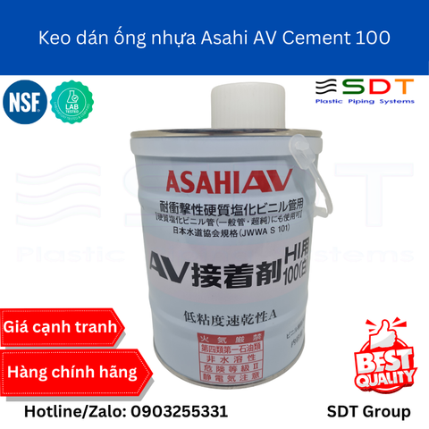 Keo dán ống nhựa AV CEMENT 100 - ASAHI