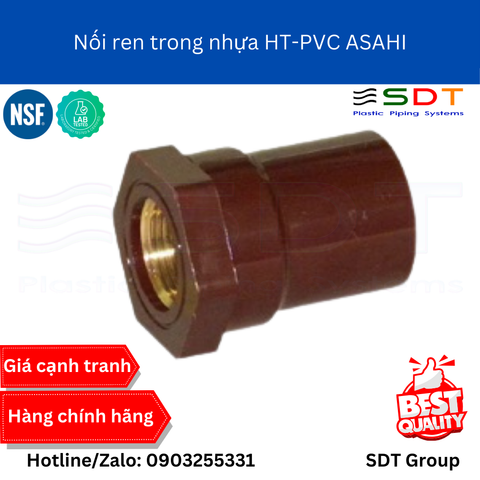 Nối ren trong nhựa HT-PVC ASAHI