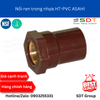 Nối ren trong nhựa HT-PVC ASAHI