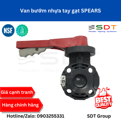 Van bướm nhựa tay gạt SPEARS