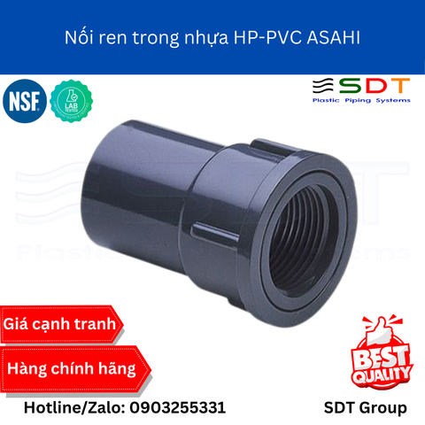 Nối ren trong nhựa HP-PVC ASAHI