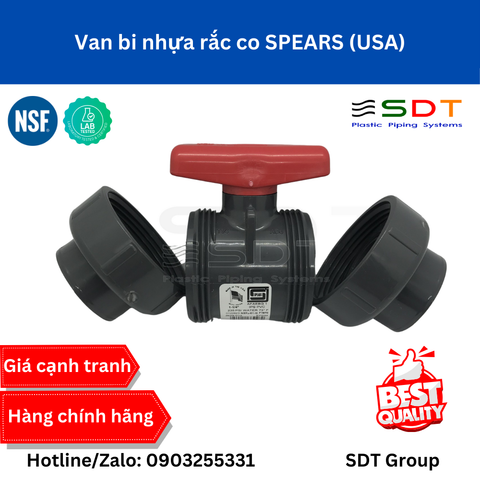 Van bi nhựa rắc co SPEARS (USA)
