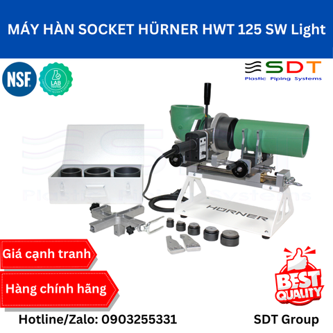 Máy hàn Socket Fusion HÜRNER HWT 125-SW Light