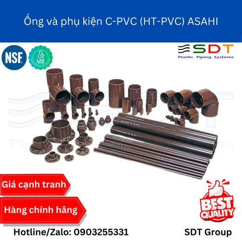 Ống và phụ kiện C-PVC (HT-PVC) ASAHI