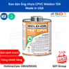 Keo dán ống nhựa CPVC Weldon 724 - Made in USA