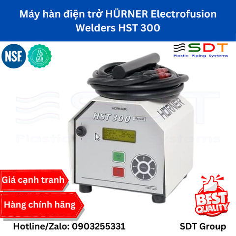Máy hàn điện trở HÜRNER Electrofusion Welders HST 300