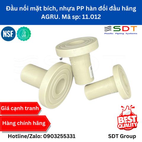 Lồng mặt bích nhựa PP Jis - hàn đối đầu 11.012.2