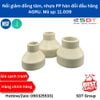 Côn thu nhựa PP - hàn đối đầu 11.009