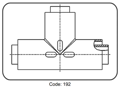 Tê nhựa PP 2 lớp - hàn bâc 11.192