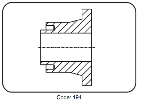 Lồng mặt bích nhựa PP 2 lớp - hàn bậc 11.194