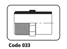 Nối ren ngoài nhưa PE 100 Black - hàn đối đầu 25.033