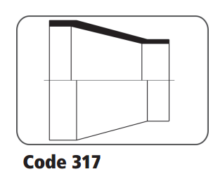 Côn thu nhưa PE 100 Black - hàn đối đầu 25.317