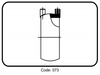 PVDF-UHP E-Socket code 35.073