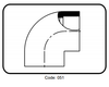 Cút nhựa PP socket - code 11.051