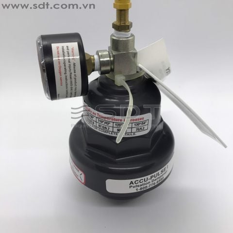 Accu-pulse pulsation dampener