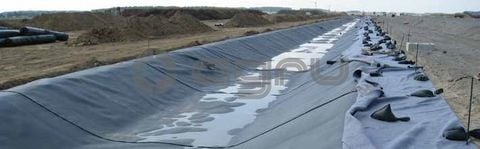 Lót chống thấm mương thoát nước