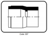 Côn thu PVDF - code 30.057