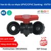 Van bi rắc co nhựa UPVC/CPVC Sanking - KVTIV