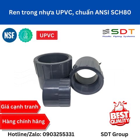 Ren trong nhựa UPVC SCH80 - SHIEYU (DFP)
