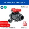 Van bi nhựa rắc co ASAHI