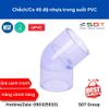 Cút 45 Độ Nhựa trong PVC SCH40