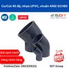 Chếch 45 nhựa UPVC SCH80 - SHIEYU (DFP)