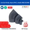 Chếch 45 nhựa UPVC SCH80 - SHIEYU (DFP)